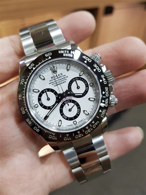 rolex cosmograph daytona bracciale|rolex daytona panda price chart.